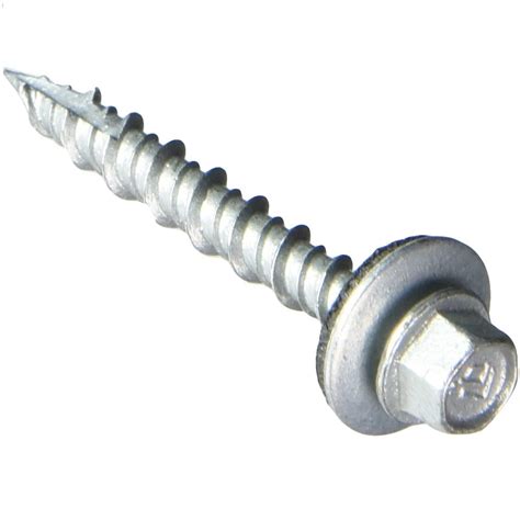 1 2 10 metal aluminum roof sheeting screws|aluminum roof screw sizes.